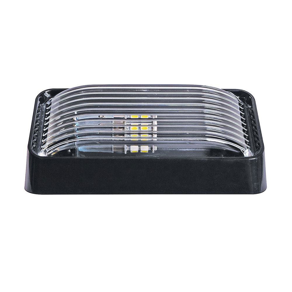 Arcon LED Porch Light 12 Volt Rectangular Black Horizon Lussier