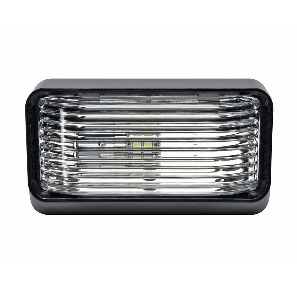 Arcon LED Porch Light 12 Volt Rectangular Black Horizon Lussier